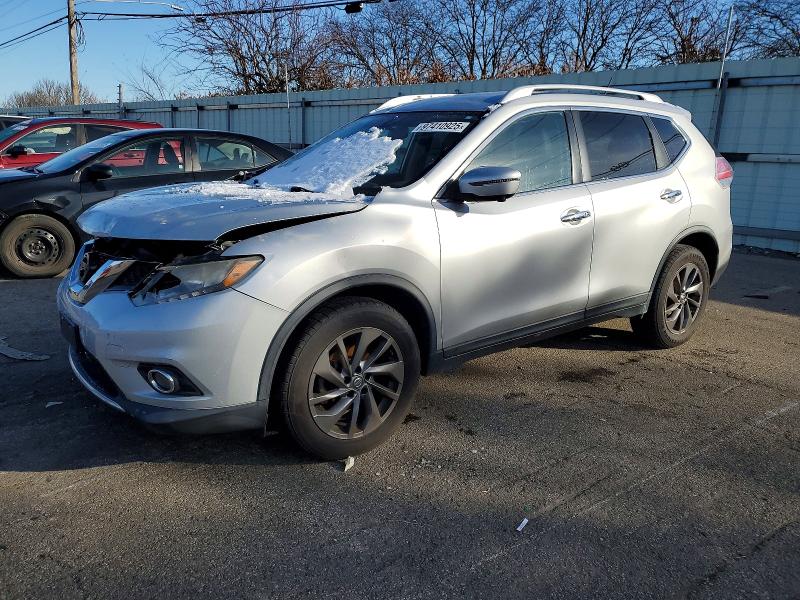 NISSAN ROGUE S 2016 with VIN KNMAT2MT2GP661803 - Photo from auction