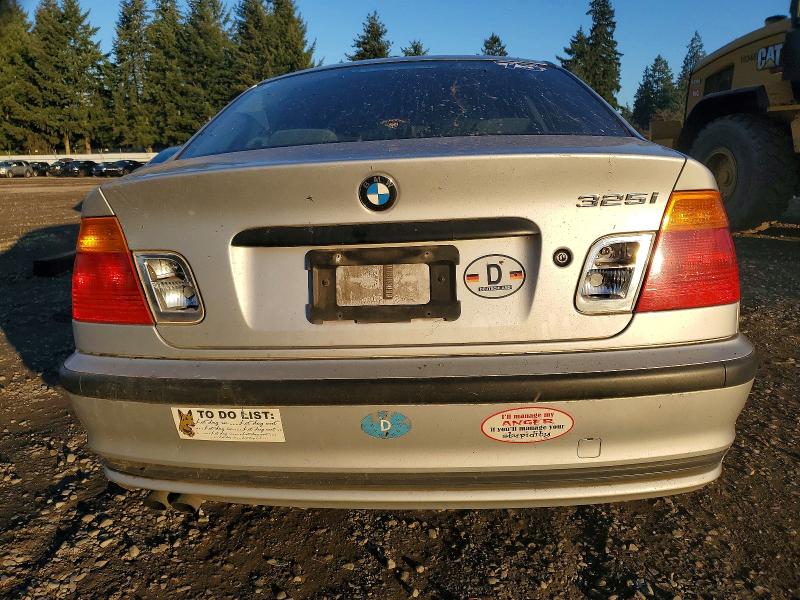 Photo 6 from auction – 2001 BMW 325 I with VIN WBAAV33421EE77054