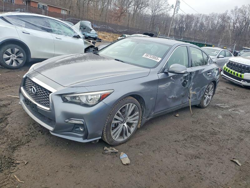 INFINITY Q50 2018 with VIN JN1EV7AR1JM439993 - Photo from auction