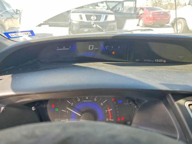 Photo 9 from auction – 2014 HONDA CIVIC LX with VIN 19XFB2F55EE043573