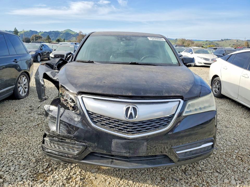 Photo 5 from auction – 2016 ACURA MDX with VIN 5FRYD3H43GB018972