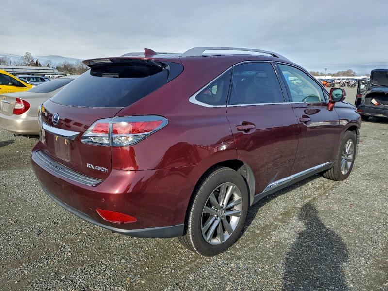 Photo 3 from auction – 2014 LEXUS RX 450H with VIN JTJBC1BA7E2452418
