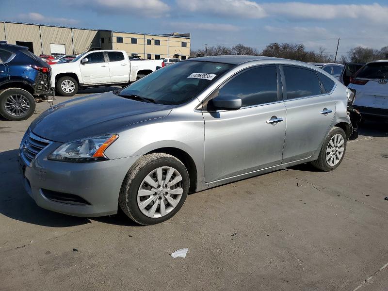 NISSAN SENTRA S 2013 with VIN 3N1AB7AP2DL758209 - Photo from auction