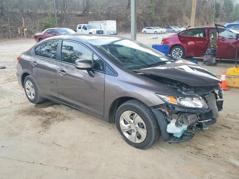 Photo 4 from auction – 2013 HONDA CIVIC with VIN 19XFB2F53DE043019