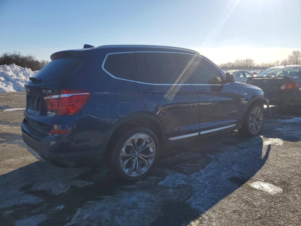 Photo 3 from auction – 2015 BMW X3 XDRIVE2 with VIN 5UXWY3C50F0N86606