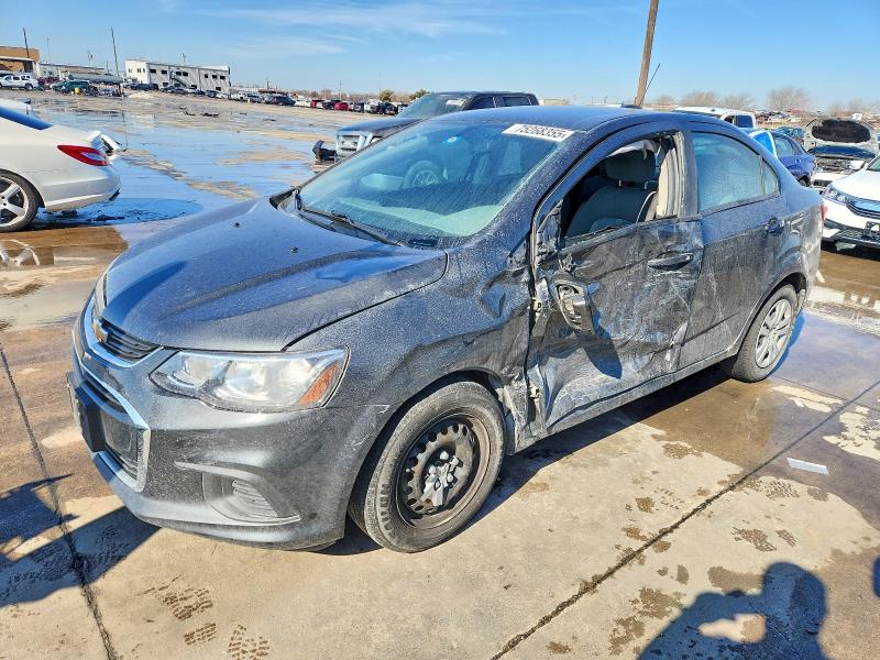 CHEVROLET SONIC LS 2017 with VIN 1G1JB5SH3H4137056 - Photo from auction