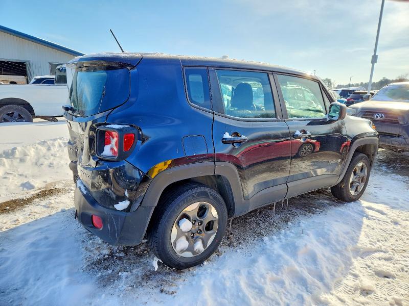 Photo 3 from auction – 2016 JEEP RENEGADE S with VIN ZACCJBAT1GPD10399