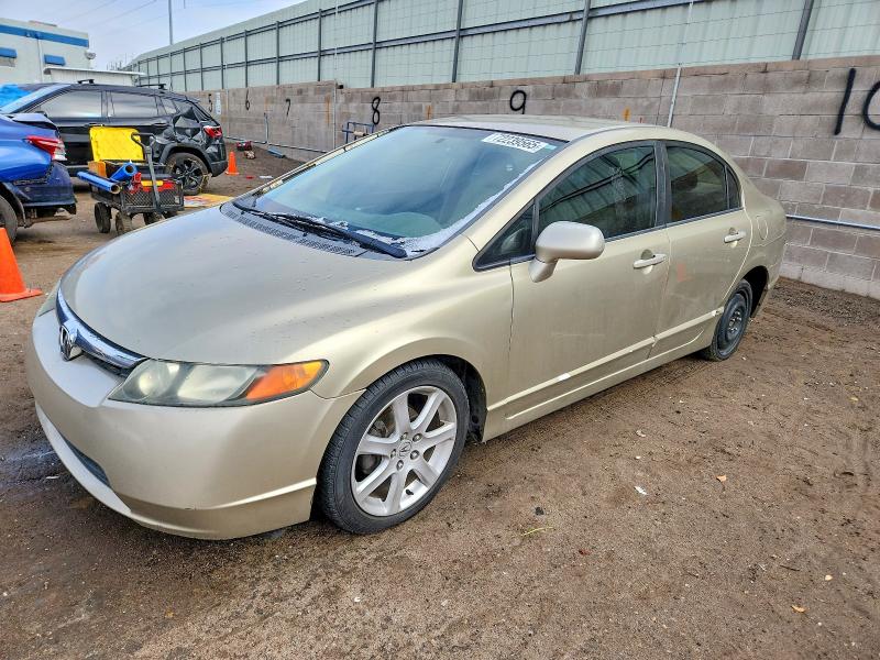 HONDA CIVIC LX 2008 with VIN 1HGFA16528L038762 - Photo from auction