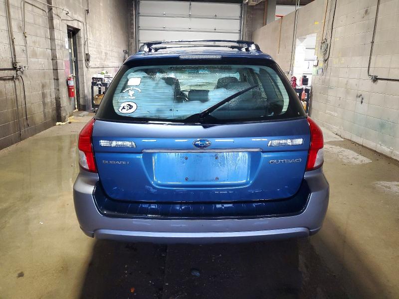 Photo 6 from auction – 2008 SUBARU OUTBACK with VIN 4S4BP62CX87308211