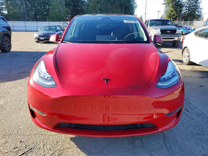 Photo 5 from auction – 2022 TESLA MODEL Y with VIN 7SAYGDEE8NF506214