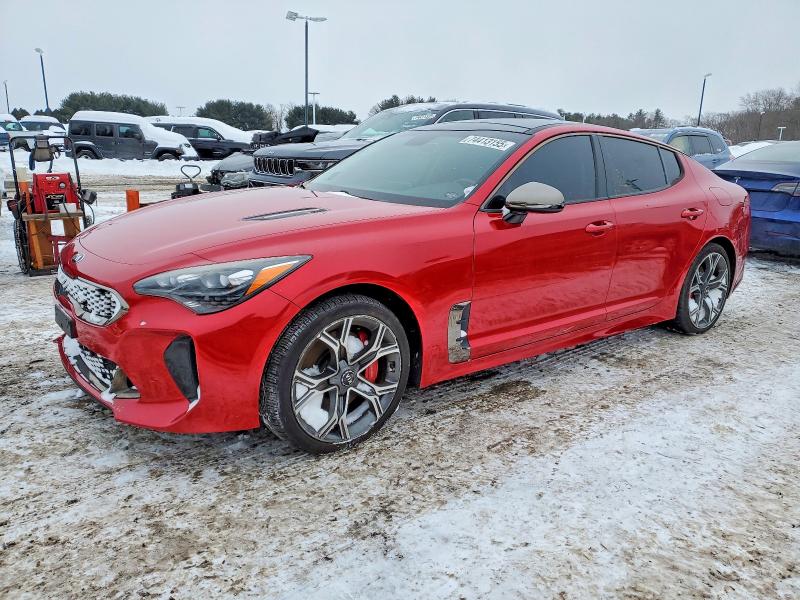 KIA STINGER 2018 with VIN KNAE35LC6J6028820 - Photo from auction