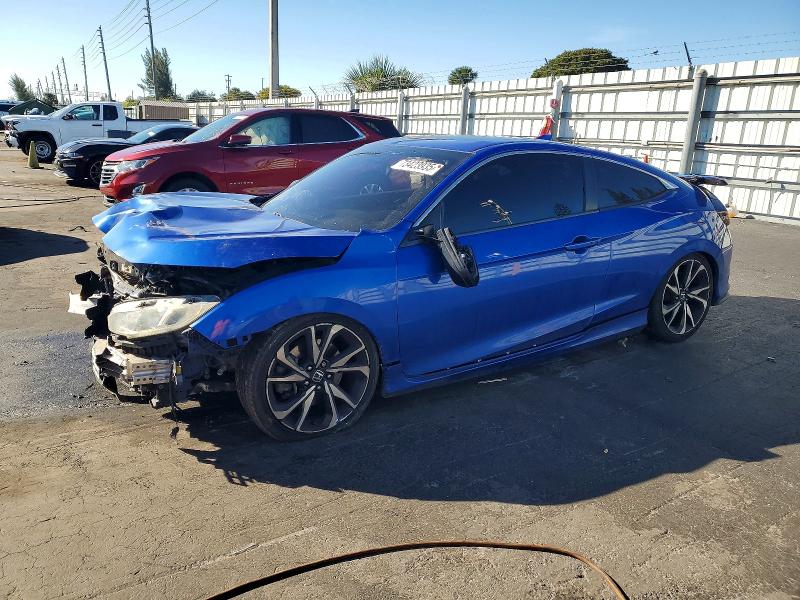 HONDA CIVIC SI 2017 with VIN 2HGFC3A51HH754854 - Photo from auction