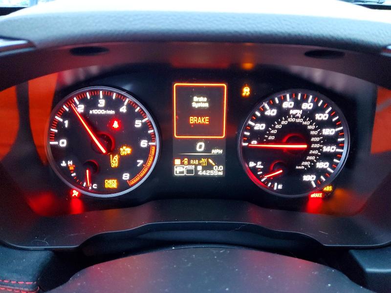 Photo 9 from auction – 2022 SUBARU WRX with VIN JF1VBAU63N8032685