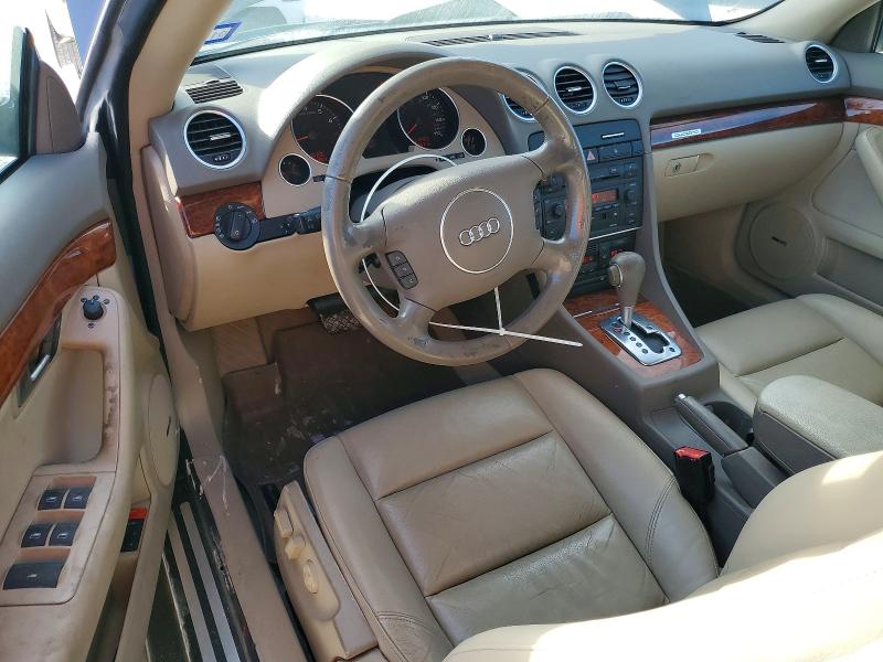 Photo 8 from auction – 2005 AUDI A4 QUATTRO with VIN WAUDT48H65K013516