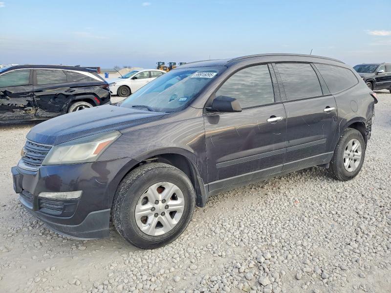 CHEVROLET TRAVERSE L 2015 with VIN 1GNKRFKDXFJ246369 - Photo from auction