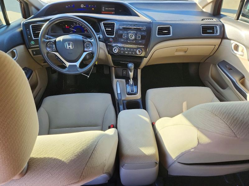 Photo 8 from auction – 2013 HONDA CIVIC LX with VIN 19XFB2F5XDE070458