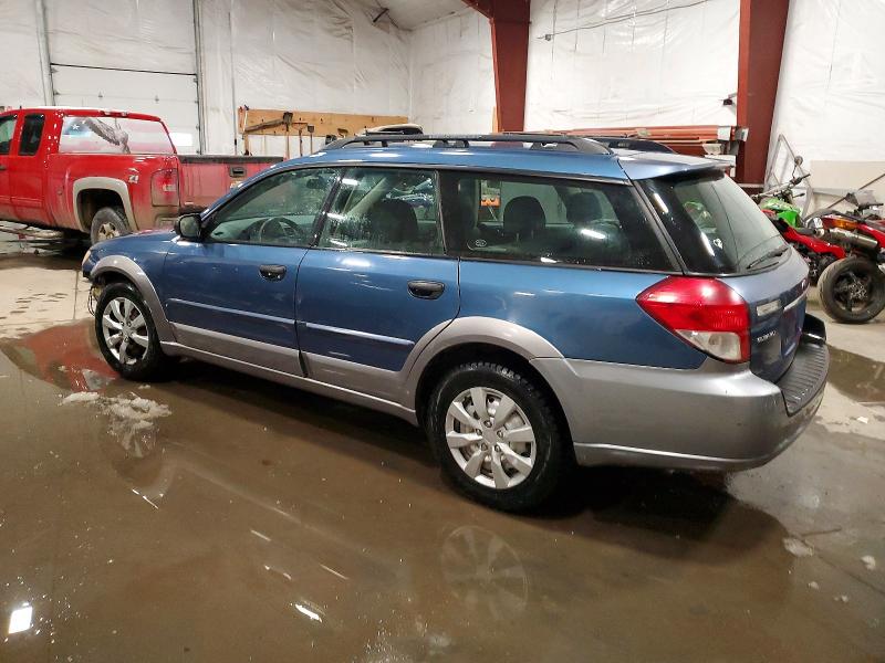 Photo 2 from auction – 2008 SUBARU OUTBACK with VIN 4S4BP60CX87320975