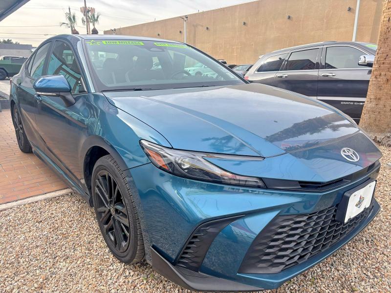 TOYOTA CAMRY XSE 2025 with VIN 4T1DAACK7SU089199 - Photo from auction