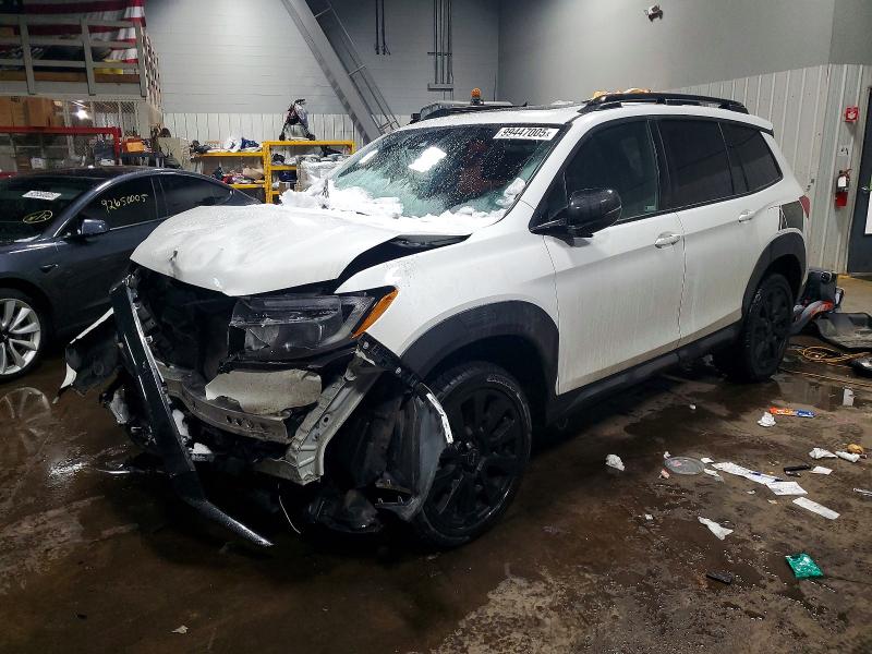 HONDA PASSPORT E 2022 with VIN 5FNYF8H07NB003488 - Photo from auction