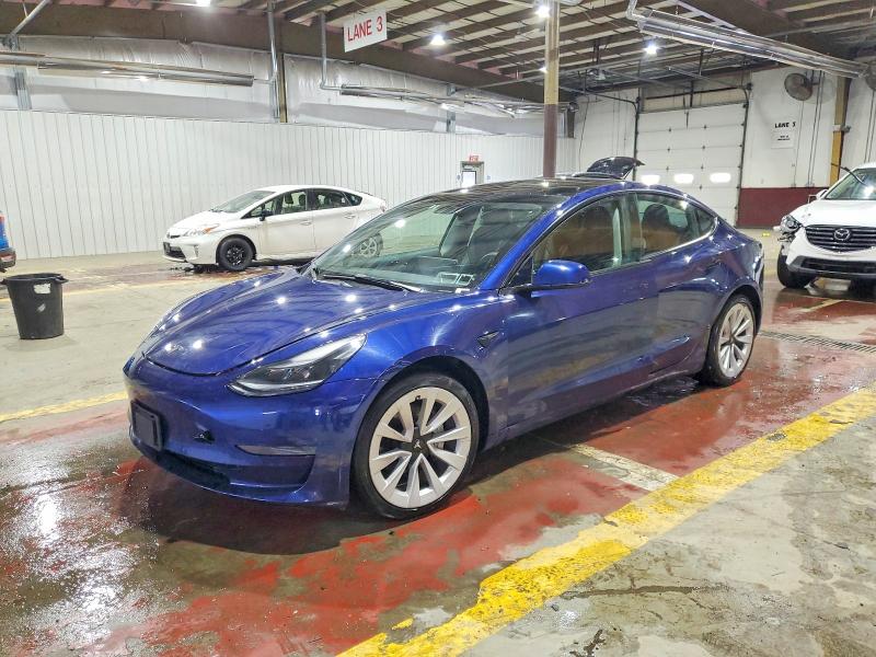 TESLA MODEL 3 2022 with VIN 5YJ3E1EA7NF371364 - Photo from auction