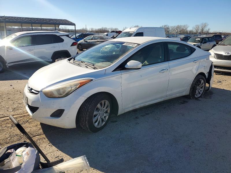 HYUNDAI ELANTRA GL 2011 with VIN 5NPDH4AEXBH032990 - Photo from auction