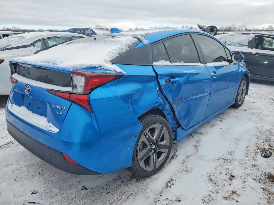 Photo 3 from auction – 2020 TOYOTA PRIUS with VIN JTDKARFU2L3106537