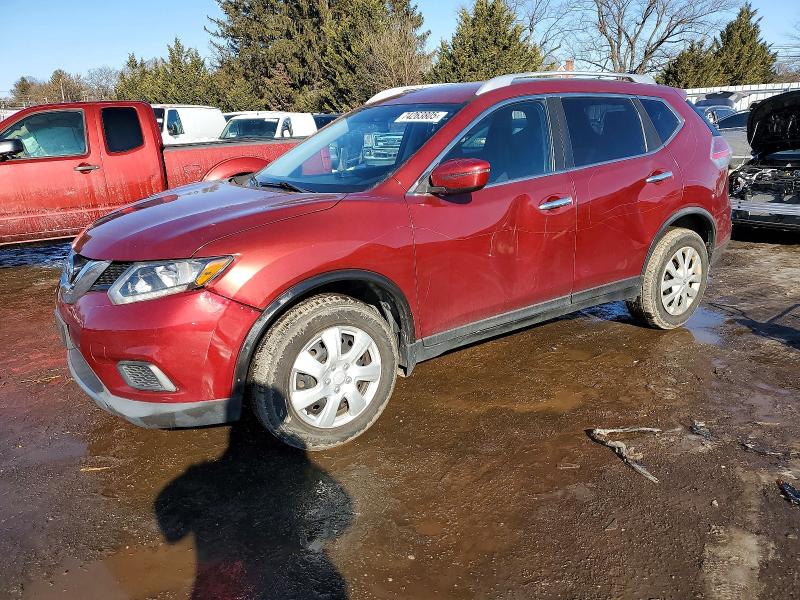 NISSAN ROGUE S 2016 with VIN JN8AT2MV1GW152572 - Photo from auction