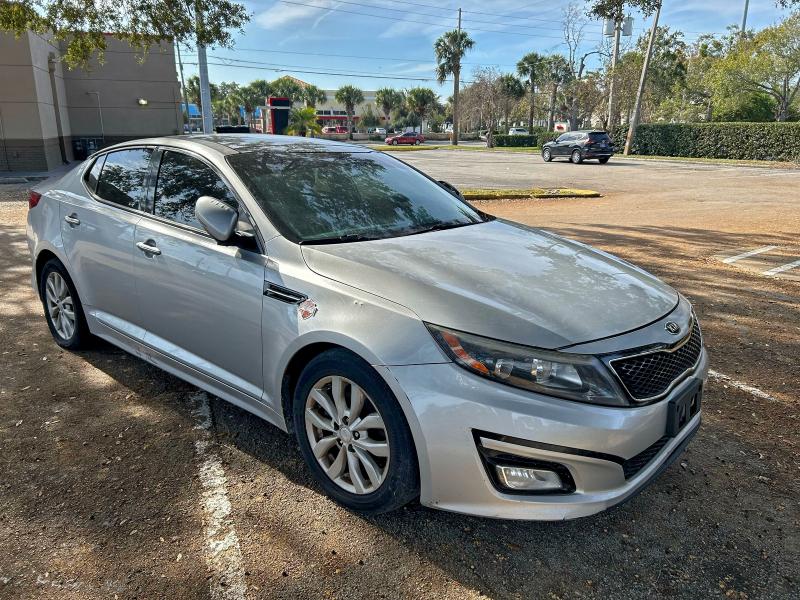 KIA OPTIMA EX 2015 with VIN 5XXGN4A7XFG405499 - Photo from auction