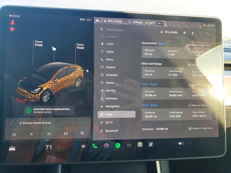 Photo 9 from auction – 2021 TESLA MODEL Y with VIN 5YJYGDEE0MF086587