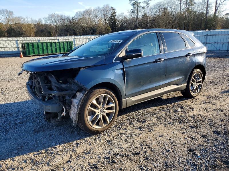 FORD EDGE TITAN 2016 with VIN 2FMPK4K87GBB09675 - Photo from auction