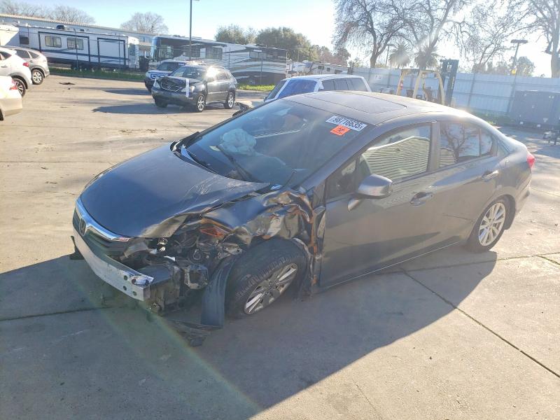 Foto 1 de la subasta – 2012 HONDA CIVIC EX con VIN 19XFB2F88CE362831