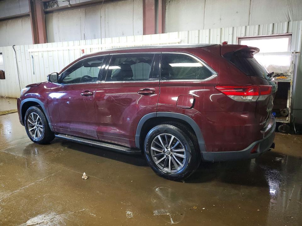 Photo 2 from auction – 2018 TOYOTA HIGHLANDER with VIN 5TDKZRFH8JS253419