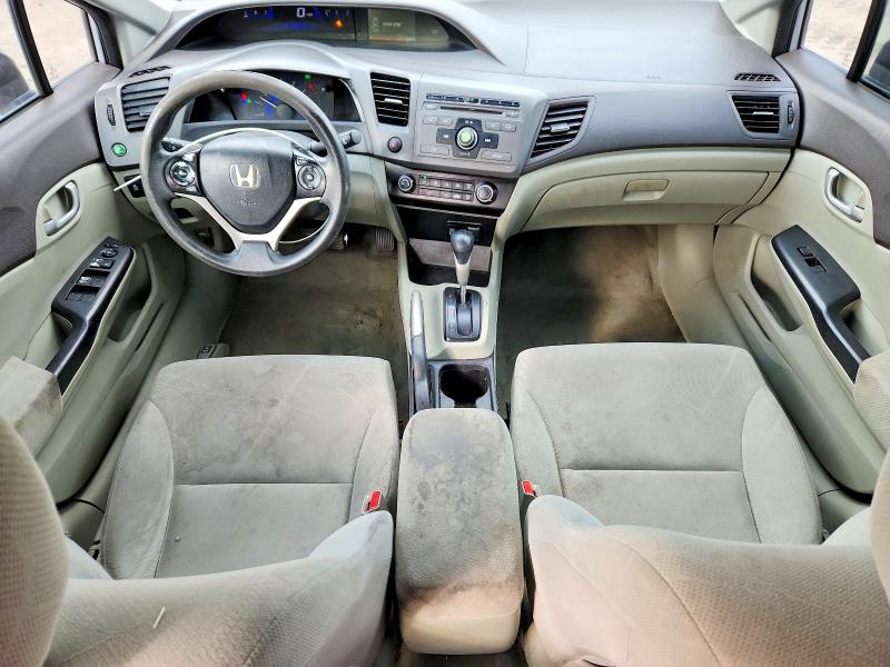 Photo 8 from auction – 2012 HONDA CIVIC LX with VIN 2HGFB2F55CH582794