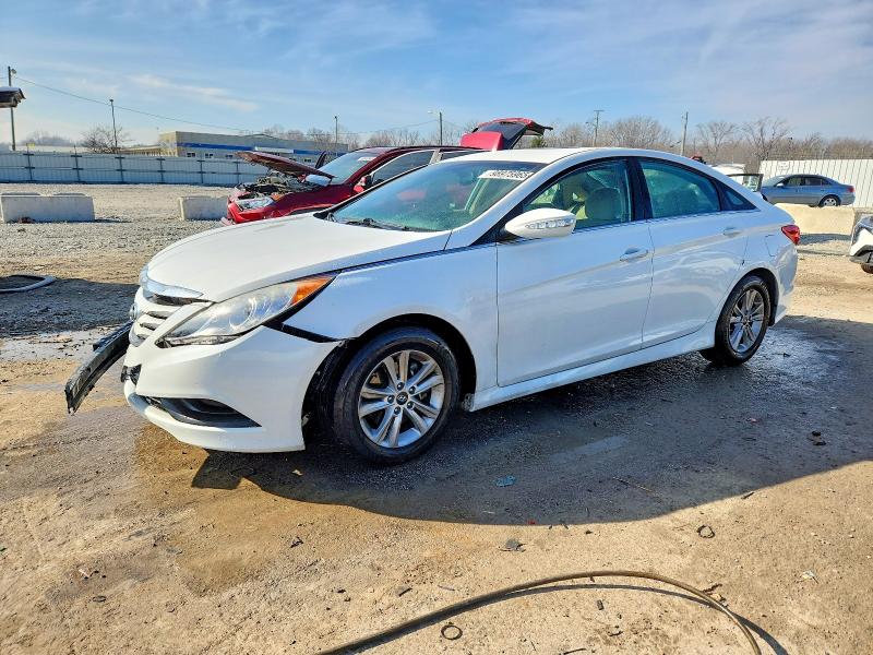 HYUNDAI SONATA GLS 2014 with VIN 5NPEB4AC3EH848481 - Photo from auction