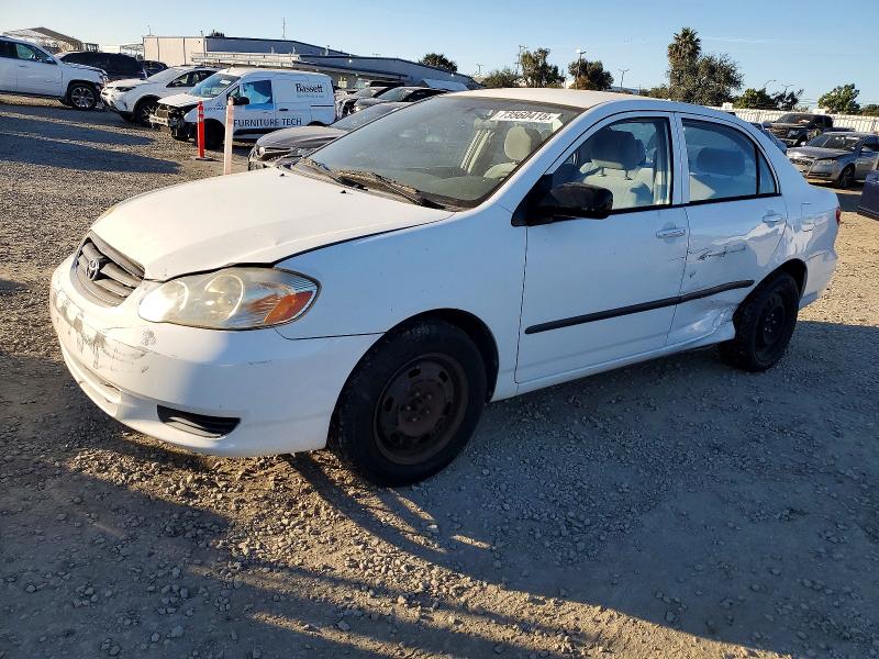TOYOTA COROLLA 2004 with VIN JTDBR32E640052005 - Photo from auction
