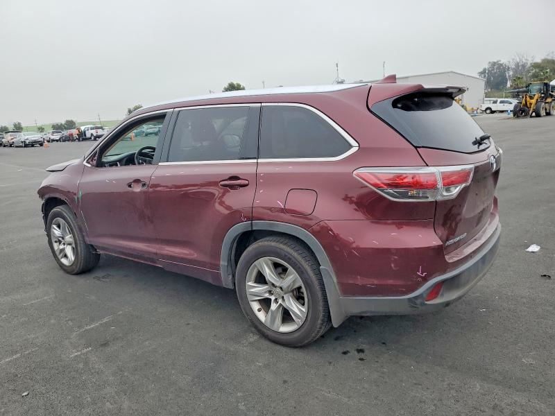 Photo 2 from auction – 2015 TOYOTA HIGHLANDER with VIN 5TDDKRFH8FS123662