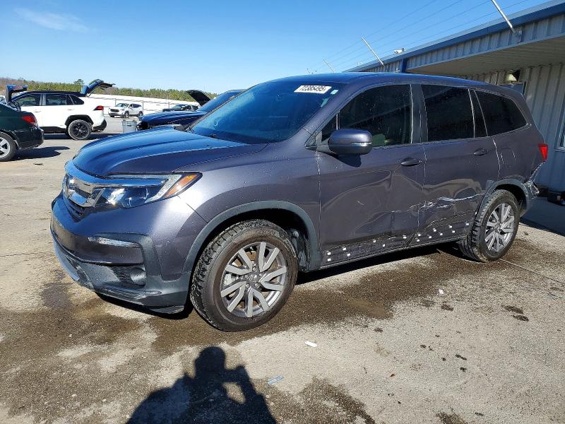 HONDA PILOT EXL 2021 with VIN 5FNYF5H53MB020121 - Photo from auction
