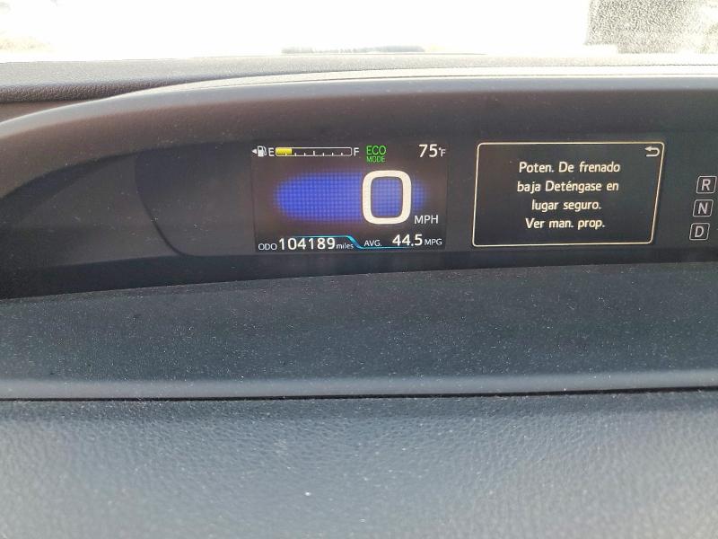Photo 9 from auction – 2018 TOYOTA PRIUS with VIN JTDKBRFU2J3059861
