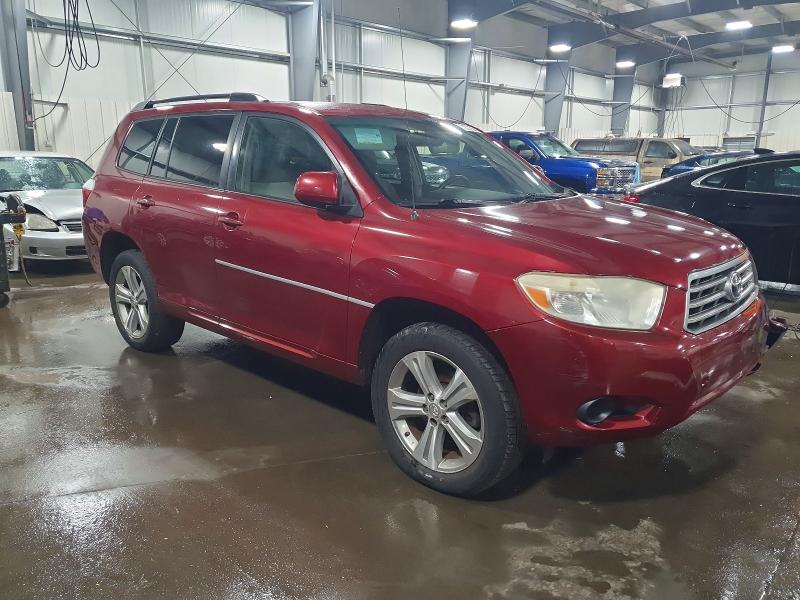 Photo 4 from auction – 2008 TOYOTA HIGHLANDER with VIN JTEES41A882044273