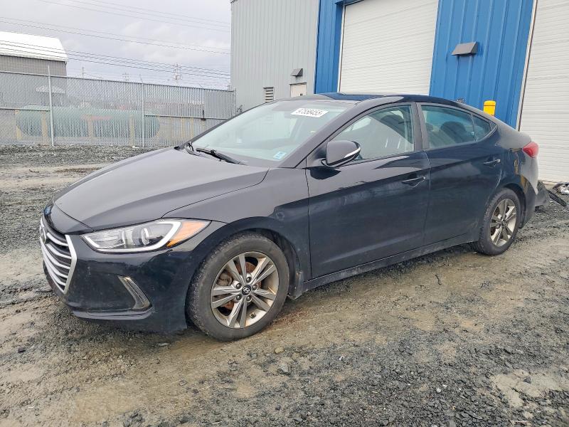 HYUNDAI ELANTRA SE 2018 with VIN KMHD84LF0JU650891 - Photo from auction