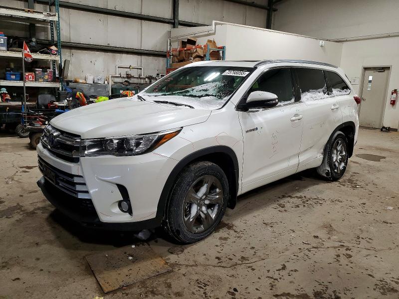 TOYOTA HIGHLANDER 2017 with VIN 5TDDGRFH0HS029974 - Photo from auction