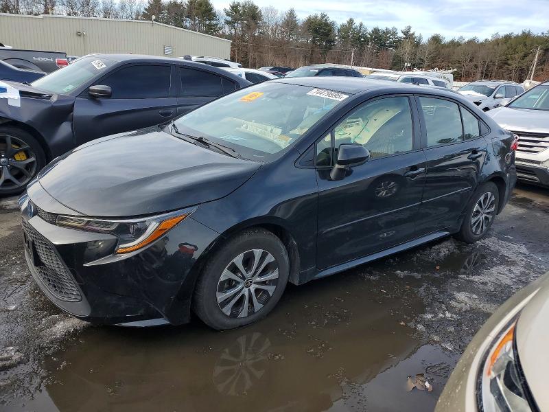 TOYOTA COROLLA 2022 with VIN JTDEAMDE2NJ048598 - Photo from auction