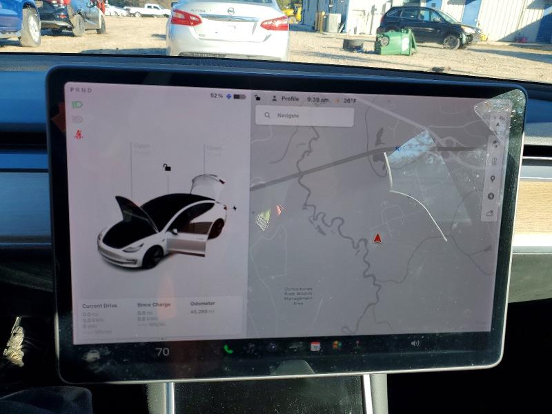 Photo 9 from auction – 2018 TESLA MODEL 3 with VIN 5YJ3E1EA1JF051032