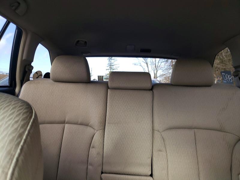 Photo 10 from auction – 2011 SUBARU OUTBACK 2. with VIN 4S4BRCGC6B3351105