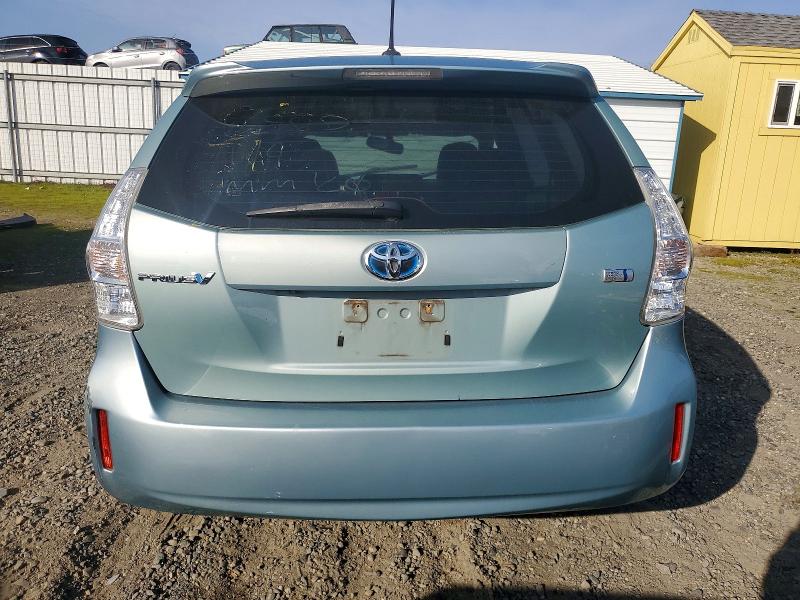 Photo 6 from auction – 2014 TOYOTA PRIUS V with VIN JTDZN3EU9E3319490