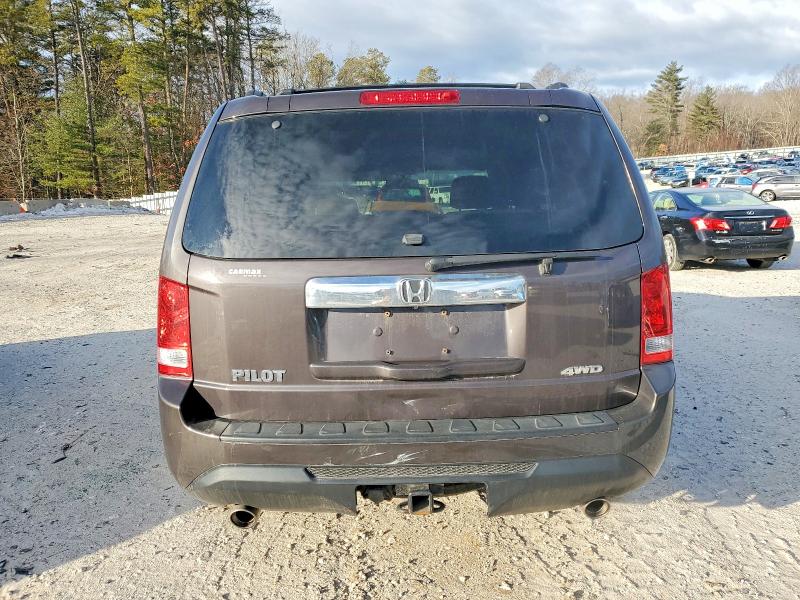 Photo 6 from auction – 2013 HONDA PILOT EXLN with VIN 5FNYF4H73DB003184