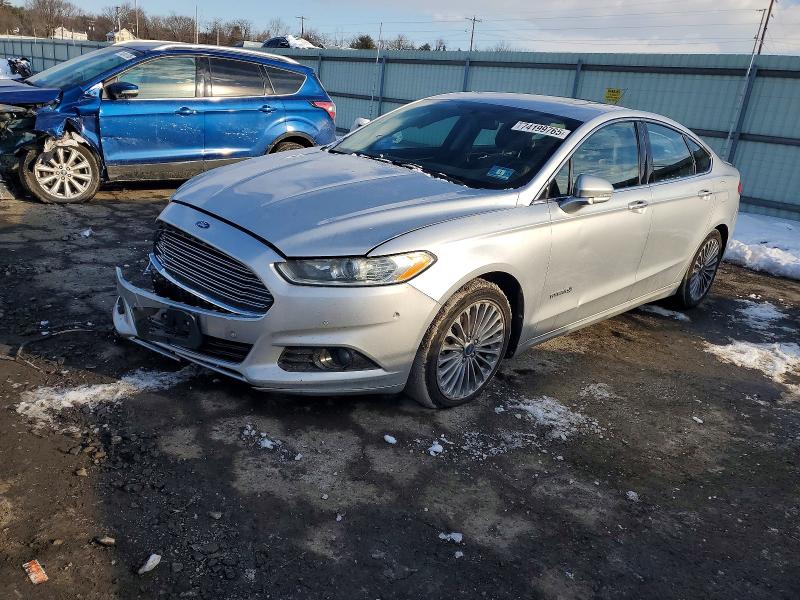 FORD FUSION TIT 2014 with VIN 3FA6P0RU8ER154321 - Photo from auction