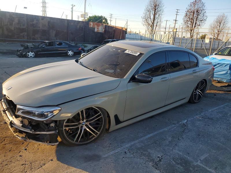 BMW 750 I 2018 with VIN WBA7F0C57JGM22437 - Photo from auction