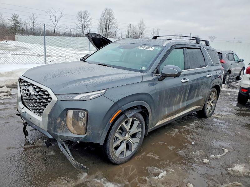 HYUNDAI PALISADE 2022 with VIN KM8R5DHE2NU347146 - Photo from auction