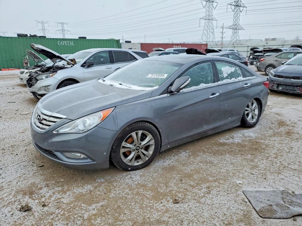 HYUNDAI SONATA 2011 with VIN 5NPEC4AC3BH251355 - Photo from auction